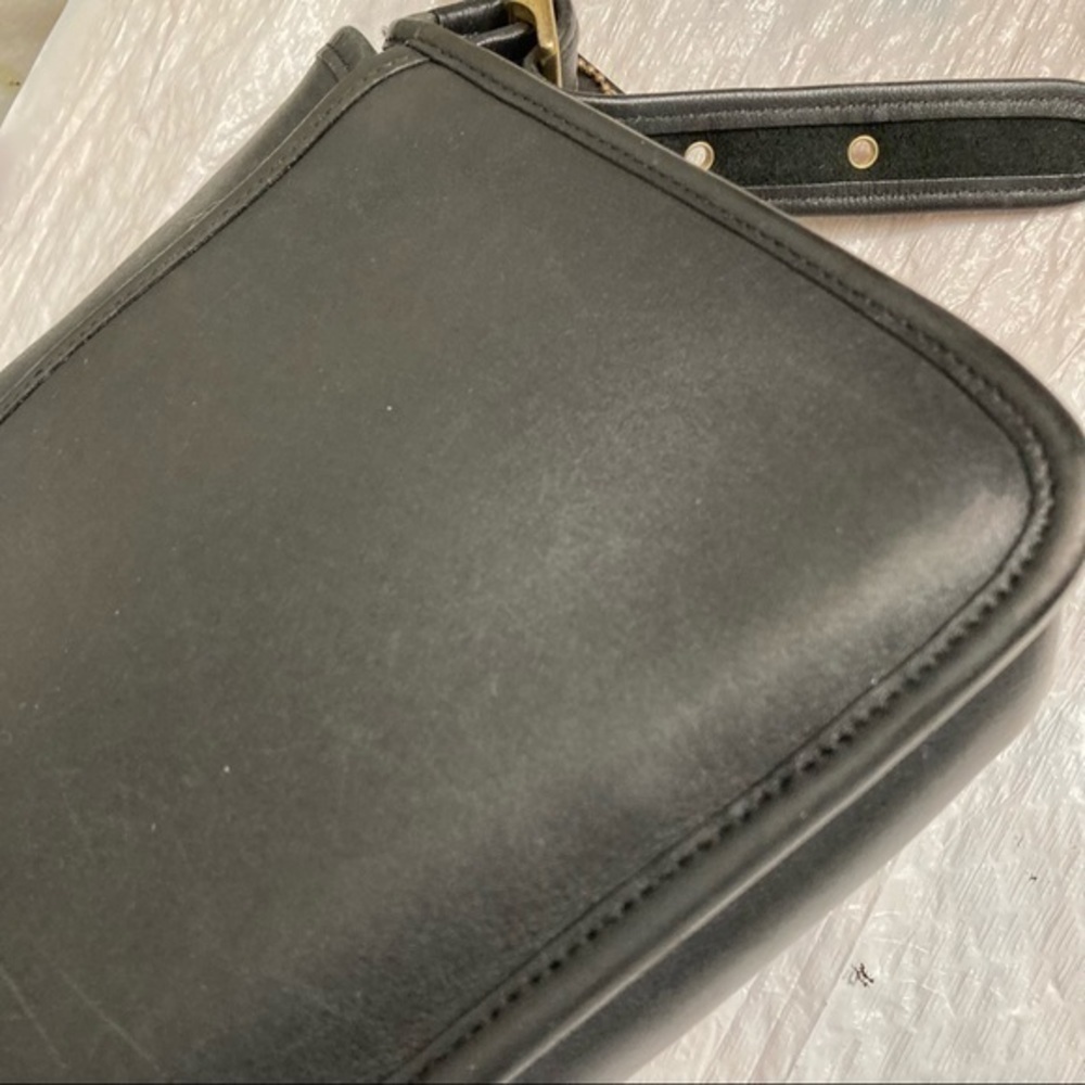 Coach 9061 vintage black leather rambler bag - Picture 13 of 16